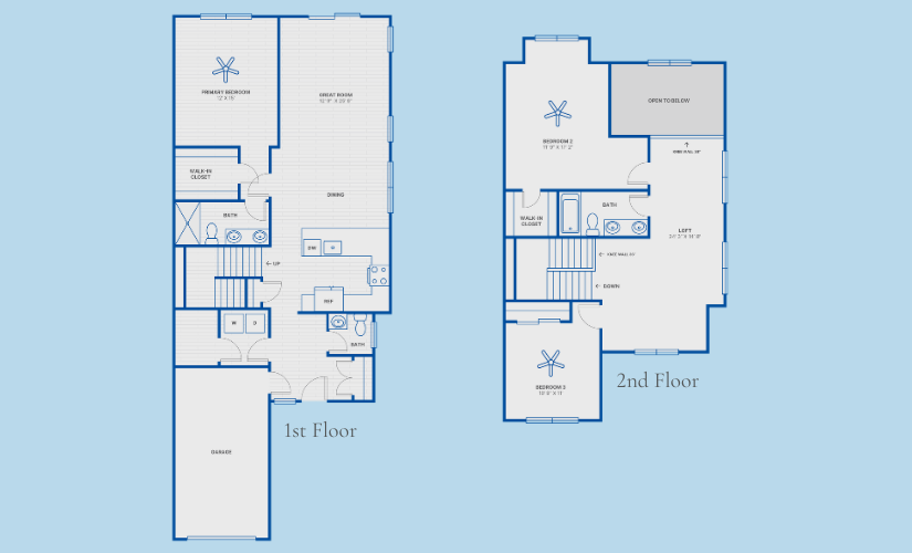 Kiawah Townhome Floorplan
